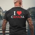 I Love Canada Anal Divertido Adulto Humor Desquiciado Obsceno Meme Camiseta Hombre Estampado Espalda Regalos para ancianos