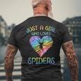 Lustigespinne Outfitpinnen Liebhaber Für Kinder T-Shirt mit Rückendruck Geschenke für alte Männer