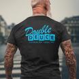 Maison De Bar Double Deuce Retro Road T-shirt imprimé au dos Cadeaux pour les vieillards
