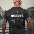 Mein Dorf Ist Mein Leben Bad Bederkesa New York Berlin Meine Hauptstadt T-Shirt mit Rückendruck Geschenke für alte Männer