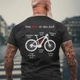Ohne Akku Ist Alles Doof E-Bike Pedelec Emtb Ebike T-Shirt mit Rückendruck Geschenke für alte Männer