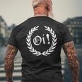 Oi Oi Oi -Kinheadska Punk Revolution T-shirt imprimé au dos Cadeaux pour les vieillards