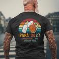 Papà 2027 Futuro Papà Annuncio Arrivo Del Bambino T-shirt da uomo con stampa posteriore Regalos para ancianos