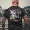 Profitez Des Petites Choses De Laie En Microbiologie Amusante T-shirt imprimé au dos Cadeaux pour les vieillards