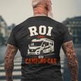Roi Du Camping-Car Homme Camping-Cariste Humouroyage T-shirt imprimé au dos Cadeaux pour les vieillards