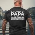 Sono Papà E Ingegnere Niente Mipaventa T-shirt da uomo con stampa posteriore Regalos para ancianos