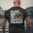 Stalactitestalagmites Caverne Explorateur De Grottes T-shirt imprimé au dos Cadeaux pour les vieillards