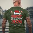 Matching Family Christmas 2026 Pajama Xmas Squad Men's T-shirt Back Print Gifts for Old Men