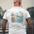 Ciao Bella La Dolceita Graphique Côte Amalfitaine Italie T-shirt imprimé au dos Cadeaux pour les vieillards