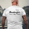 Homme Humour Boulangerie Boulanger L'homme Le Mythe La Légende Haut De Gamme T-shirt imprimé au dos Cadeaux pour les vieillards