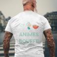 Jeuxideo Les Animes Ou La Bouffe Japon Animé Cadeau Manga Haut De Gamme T-shirt imprimé au dos Cadeaux pour les vieillards