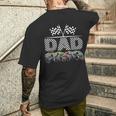 Dad Retro Monster Truck Family Birthday Matching Men's T-shirt Back Print Gifts for Him