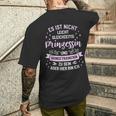 Es Ist Nicht Leicht Gleichzeitig Prinzessin Und Hundetrainer T-Shirt mit Rückendruck Geschenke für Ihn