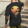 Kitesurfing Retro T-shirt imprimé au dos Cadeaux pour lui