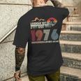 Legendäreit 1976 Jahrgang 1976 Fahrrad Mountainbiker T-Shirt mit Rückendruck Geschenke für Ihn