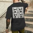 Lustiger Bullterrier Für Hundeliebhaber Niedlicher Bullterrier T-Shirt mit Rückendruck Geschenke für Ihn