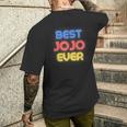 Meilleur Jojo De Tous Les Temps Nom Drôle De Jojo Jojo T-shirt imprimé au dos Cadeaux pour lui