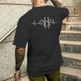 Mein Herzchlägt Fürpinnen -Pinnenbesitzer T-Shirt mit Rückendruck Geschenke für Ihn