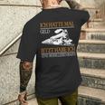 Modelleisenbahn Modellbauer Modellbau Züge Geschenk T-Shirt mit Rückendruck Geschenke für Ihn
