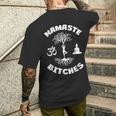 Namaste Bitches Yoga Bouddha Méditation T-shirt imprimé au dos Cadeaux pour lui