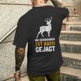 Nix Geschossen Ist Auch Gejagt Lustiges Für Jöger T-Shirt mit Rückendruck Geschenke für Ihn