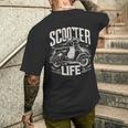 Vintagecooter Life Classic Cyclomoteurélo De Routecoot Italien T-shirt imprimé au dos Cadeaux pour lui