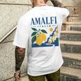 Graphismeouvenir De La Côte Rétro D'amalfi Italia En Forme De Citron T-shirt imprimé au dos Cadeaux pour lui