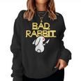 Bad Rabbit Bunny Avec Couteau Hater Sweat-shirt pour femme
