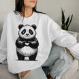 I Love Pandas 面白い、パンダが大好き レディーススウェットシャツ 彼女への贈り物
