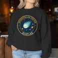 3I Atlas Interstellarisitor Missionパッチデザイン レディーススウェットシャツ 面白い贈り物