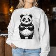 I Love Pandas 面白い、パンダが大好き レディーススウェットシャツ 面白い贈り物
