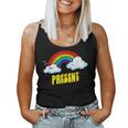 Present Cute arcastic Retrointage Rainbow レディースタンクトップ