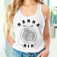 Mamma Mia Best Mum Ever スパゲッティ イタリアンヌードルラブ レディースタンクトップ 彼女への贈り物