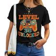 36歳の誕生日プレゼント 36歳 男性と女性、ビデオゲーム 1985年生まれ レディースTシャツ
