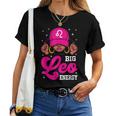 Big Leo Energy Sassy Black Woman Cap Zodiac Birthday Women T-shirt