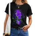 Cybergoth Cybercore Grunge Punk Goth Girl Alt Anime Manga Camiseta de mujer
