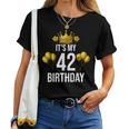 It's My 42歳の誕生日パーティー 42歳の誕生日 男性 女性 レディースTシャツ