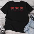 Amazon限定デザインfuchikoma レディースTシャツ 面白い贈り物