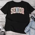 My Last First Day Floral Senior 2027 Year Class Of 2027 Women T-shirt Funny Gifts