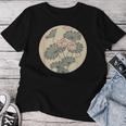 蓮の花 浮世絵 日本風アート レディースTシャツ 面白い贈り物