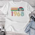 58歳の誕生日プレゼント 58歳 男性 女性 レトロ ヴィンテージ 1968 レディースTシャツ 面白い贈り物