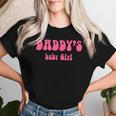 Abbigliamento Baby Girl Di Papà Maglietta da donna Regalos para ella
