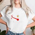 I Need A Beer おもしろ飲料燃料走行距離計 I Need Beer レディースTシャツ 彼女への贈り物