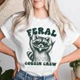 Retro Feral Cousin Crew Summer Vacation Kids Boys Girls Women T-shirt Gifts for Her