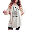 Mamma Mia Best Mum Ever スパゲッティ イタリアンヌードルラブ レディースオーバーサイズコンフォートTシャツ Ivory