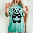 I Love Pandas 面白い、パンダが大好き レディースオーバーサイズコンフォートTシャツ Chalky Mint