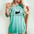 Life Is Better With Books Cats And Coffee レディースオーバーサイズコンフォートTシャツ Chalky Mint