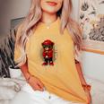 オンバック 10月60日 誕生日 男性 女性 1966年 テディベア レディースオーバーサイズコンフォートTシャツ Mustard