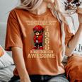 オンバック 10月60日 誕生日 男性 女性 1966年 テディベア レディースオーバーサイズコンフォートTシャツ Yam