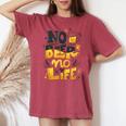 Beer Lover ビールが好きすぎる No Beer No LifeEr2 レディースオーバーサイズコンフォートTシャツ Crimson